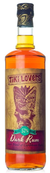 Image sur Tiki Lovers Dark Rum 57° 0.7L